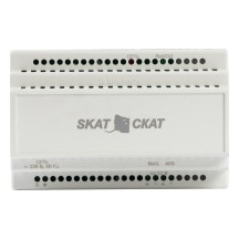 Бастион SKAT-12-4.0 DIN (СКАТ ИБП-12/4-DIN) источник питания 12В 4А АКБ внешн. 1х17-26Ач