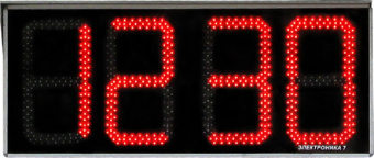 Уличные часы В500С-4 угол обзора 60 градусов