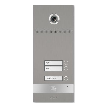 BAS-IP BI-02FB SILVER Вызывная панель