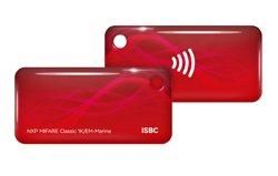 ISBC RFID-Брелок ISBC Em-marine + Mifare Classic 1K (Красный)