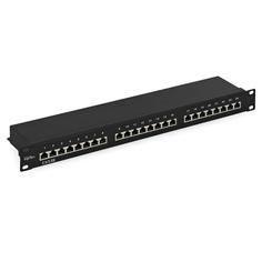 Патч-панель 19&quot;, 24хRJ-45, FTP, Cat.5e, 1U (10-0402)