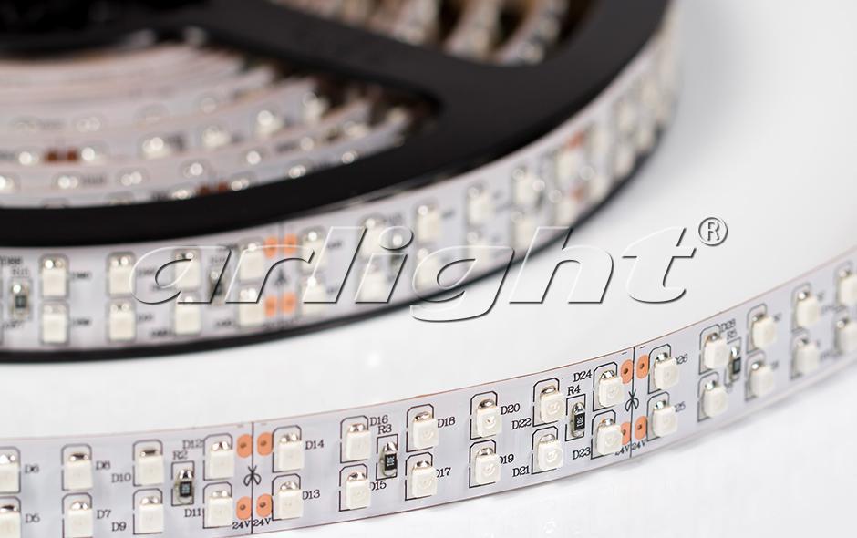 Светодиодные ленты RT 2-5000 24V YELLOW 2X2(3528,1200 LED, LUX)