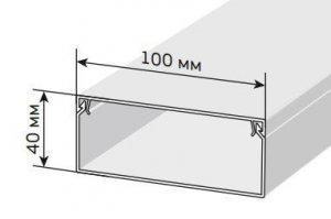 Короб 100х40 ЭЛЕКОР (CKK10-100-040-1-K01)