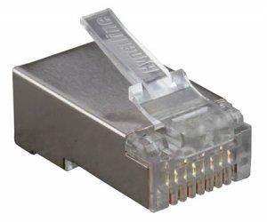 Hyperline PLUG-8P8C-U-C6-SH-100 (100 шт)