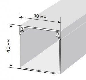 Короб 40х40 ЭЛЕКОР (CKK10-040-040-1-K01-024)