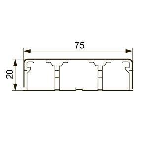 Короб DLPlus 75х20 (030033)