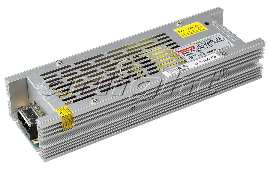 Блок питания HTS-200L-12 (12V, 16.7A, 200W)