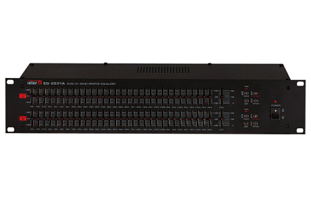 EQ-2231A Inter-M эквалайзер графический, 2 х 31 полос