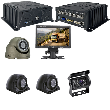 CarDVR U1 автомобильный видеорегистратор транспортный (КОМПЛЕКТ)