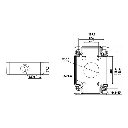 RVi-1BMB-1 white Адаптер