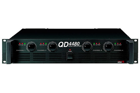 QD-4480 Inter-M усилитель мощности 4х120 Вт (4 Ом)
