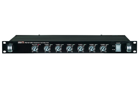 PO-6106 Inter-M распределитель аудиосигнала 1 вход/6 выходов