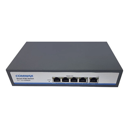 Commax CIOT-H4L2 PoE-коммутатор 4-портовый