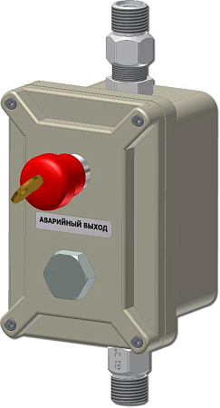Пост однокнопочный взрывозащищенный CSE-EMC-2
